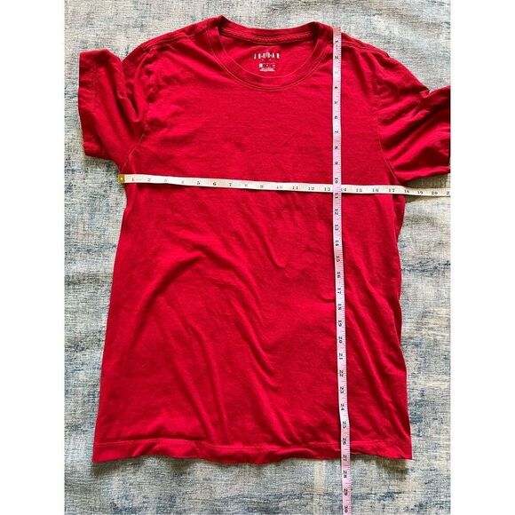 Air Jordan Red Short Sleeve Tee Men's Small - Picture 6 of 6